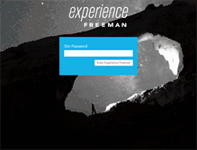 Tablet Screenshot of experiencefreeman.com